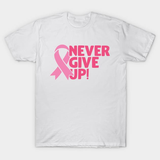 Never give up T-Shirt by Peach Lily Rainbow